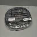 Pangda Nail on Felt Weatherstrip 1-1/4 Inch x 3/16 Inch x 33 ft Winter Gray Weather Stripping for Doors and Windows Brush Door Sweep Draft Dust Stopper Sliding Seal