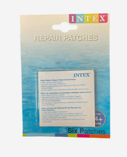 INTEX POOL REPAIR PATCHES Tubes, Toys, Floats Swimming Pools 6 patches- 2 packs