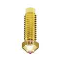 Ruby Nozzle 0.4mm for Elegoo Neptune 4 Plus/Max 3D Printer, Hardened & Abrasion Resistant for Precision Additive Manufacturing