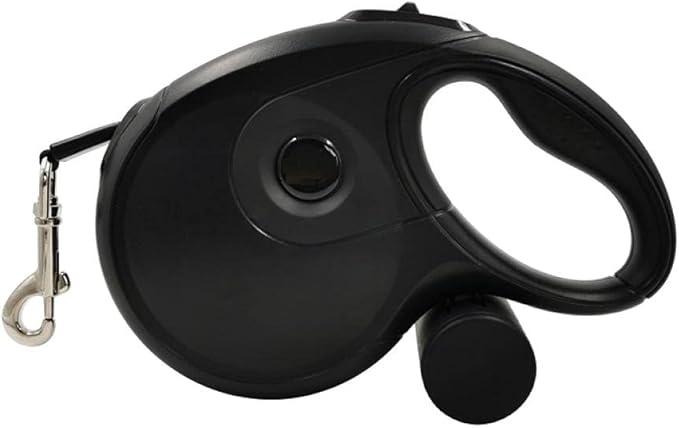 Automatic Dog Leash Lead Black 5M 8M Automatic Extending Nylon Retractable Leash for Large Dogs Pet Dog Leashes Lead Dog Walking Leash Rope 5M