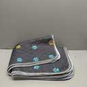 Aitmexcn Washable Puppy Dog Pee Pad, 2PCS 100% Waterproof Whelping Training Mat for Puppy/Senior Dog, Fast Drying Reusable Puppy Pads for Indoor, Outdoor and Car Travel- 24'' x 36'' (Colour Paws)