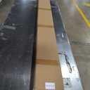 Sliding Pocket Door 24" x 80", 5-Panel Frosted Glass Panel with Soft Close Pocket Door Frame Kit, Interior & Closet Pre-Assembled Door Slab, White Primed