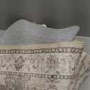 Hallway Washable Runner Rug - 2'6x14 Kitchen Rugs Entryway Rug Runner Vintage Soft Floor Mat Non Slip Indoor Farmhouse Carpet for Bathroom Living Room Bedroom (2'6''x14', Beige)