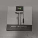 Wired Headphones With Microphone, 3.5mm In Ear With In Line Controller, White