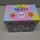 24 Colors Tie Dye Kit, Tie Dye Set for Kids, Pre-Filled Bottles, Non Toxic Permanent Fabric Dye Art Set, Easy DIY Fabric Art - Create Fun (24 Colors)