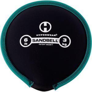 HYPERWEAR SandBell Soft Sandbag Weight (250 lbs)  Pre-Filled with Clean USA Sand, Safe Soft Weight for Strength Training, HIIT, Functional Fitness, Rucking & Home Workouts