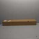 Frameless Shower Door Bottom Seal Shower Sweep with Drip Rail for 1/4" Glass,36" Long, Vinyl, Clear