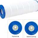 1-Pack 175 Sq.Ft Pool Filter Cartridge for CX1750RE C1750 C1750E | Fits PA175, C-8417, FC-1294 and 817-0175P for routine swimming pool water filtration.
