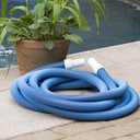 Poolmaster Manual Pool Vacuum Hose, 45 Ft x 1-1/2 for Inground & Above Ground Pools, Not for Automatic Cleaners, Kink-Free, Heavy Duty Pool Cleaner Hose with Swivel Cuff Made in USA