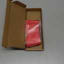 uxcell 6Pack Coffee Cup Sleeves, Reusable Silicone Heat Resistant Cup Protective Sleeve Nonslip Mug Protector Cover for Home Travel Coffee Mug Glasses Water Bottle Boots, Red