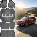 Floor Mats for Chrysler Pacifica 2017 2018 2019-2025