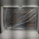 Hasipu Vanity Mirror with Lights and Bluetooth Speaker, 32" x 21.7" LED Makeup Mirror, Lighted Makeup Mirror with Dimmable 3 Modes, USB Charging Port, Round White