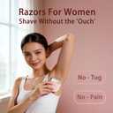 Electric Razors for Women – Cordless Rechargeable Foil Shaver & Precision Body Trimmer Shaver for Bikini Line, Face, Underarms, Legs, Arms, Lips, Ideal for Travel-Friendly & Home Compatible