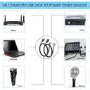 2 x 2 Pcs USB A Male & Female Plug Aluminum Foil Shielded Twisted Pair Bare Wire Open End Cable 6.6Ft(200cm) 4 + 1cores Power and Data Transmission Pigtail Repair Tin on The Tail Cable Cord