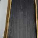 Forbena Large Floating Shelves for Wall 24 Inch Long Set of 3, 8 in Deep Wall Bookshelf for Bedroom Living Room, Wooden Heavy Duty Hanging Book Shelves for Office Kitchen Closet Storage (Black)