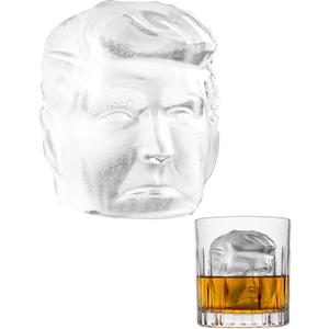 Clear Ice Cube Maker Mold-2.4",VDHU Ice Cube Trays/Maker Funny Presidential Molds,Easy-Release Ice Maker for Easter,Whiskey Cocktail,Bourbon, holidays, parties, Birthday Gift for Men/Dad