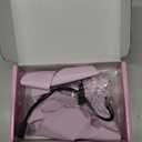 Crown Washing Shower Cap Ponytail, Reusable Waterproof Hair Sleeve for Long Hair, Adjustable Shower Cap for Styled Long Curly Locs Braids, For Women Shower, Gym, Beach, Travel, Pool (Purple-1pc)