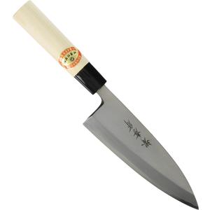 Sakai Takayuki Japanese Knife Kasumitogi Yasuki White Steel 06036 Deba Knife 165mm