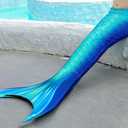 Superband Mermaid Tail for Swimming for Women and Adults Without Monofin (S)
