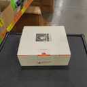 R300 CD Player Bluetooth Portable Desktop Retro CD Player for Home Fiber Output No Built-in Speaker White Gift (White)