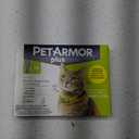 PetArmor Plus Flea and Tick Prevention for Cats, Cat Flea and Tick Treatment, 3 Doses, Waterproof Topical, Fast Acting, Cats Over 1.5 lbs (3 Count)