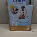 Graco Simple Sway Baby Swing, SidetoSide Sway, Infant Swing with 6 Speeds, Vibration, Abbington