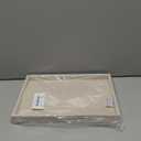 Stratalife Necklace Organizer Stackable Jewelry Organizer 20 Hooks Large Jewelry Tray Velvet Necklaces Holder Bracelet Storage for Women Girls Beige