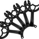 Antrader Ceiling Fan Blades Arms Replacement,52" Fan Blade Replacement Parts Mounting Bracket Kit for Repairing Easy Installation,Black,5Pcs