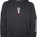 Outerstuff Women's FIFA World Cup Core Fleece Hood (Medium, Charcoal Grey Heather)