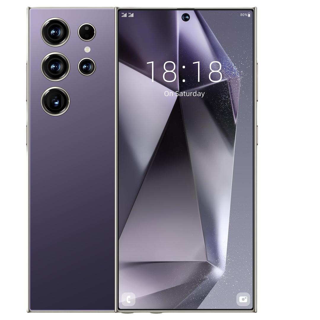 Unlocked Cell Phone C24 Ultra, 6800mAh Battery, 12GB+512GB Android 14 Smartphone Phone, 48MP+108MP Camera, 3040 * 1440 HD 6.7'' Screen /5G/ Dual SIM/GPS/WiFi