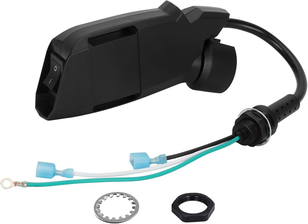 836225 Switch Box Replacement Kit, Complete Switch Wire and Power Cord Assembly, Compatible with ProTeam Super Coach Pro 10 and Super Coach Pro 6