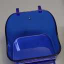 YJJKJ Pet Bird Bath Box, Bird Caged Parrot Bathing Tub, Bird Cage Accessory Bathing Tub Bath for Small Brids Parakeet Canary Budgerigar Lovebirds (Random Color)