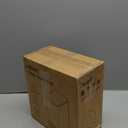 Cesun Small Bathroom Trash Can with Lid Soft Close, Step Pedal, 5 Liter / 1.3 Gallon Stainless Steel Garbage Can with Removable Inner Bucket, Waste Basket for Bathroom, Bedroom (White)