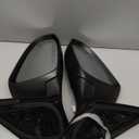 Right Passenger Side Mirror Compatible With Toyota Corolla 2014-2018 With Heated Turn Signal Light 7-Pins Power Glass Rear View Mirror (Black)