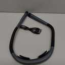 Glocusent Ergonomic Reading Light, 1600mAh Rechargeable Book Light for 100 Hrs - 3 Colors & 5 Brightness, Neck Light with Timers, Sleep Aid & Travel Lock, Perfect for Reading, Knitting & Craft (Gray)