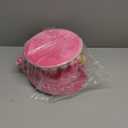 Candy Cane Christmas Tree Topper,Candy Cane Christmas Decorations,Velvet Pink Hat with Peppermint Bows Ribbon Ornaments,Top Hat Christmas Tree Topper for Holiday Xmas Decorations (Pink)