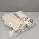 DIMJ Drawer Organizer Clothes, 12 Pack Dresser Organizer, Foldable Closet Organizers and Storage, Fabric Dresser Bins, Drawer Dividers for Nursery, Baby Clothes, Underwears, Sock (Beige)