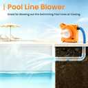 Pool Line Blower for Winterizing, 3HP Powerful Motor, 110V