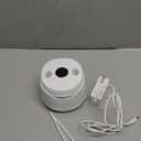 Dental Ultrasonic Retainer Cleaner Machine - Dental Cleaning Pod for Denture, Mouth Guard, Aligner, Night Guard, Braces, Toothbrush Heads, Jewelry, 45kHz Retainer Cleaner with Digital Timer & 200ML (White)