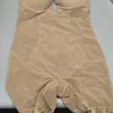 SHAPERIN Backless Shapewear Strapless Bodysuit Bra Fajas U Plunge Tummy Control Low Back Full Body Shaper Corset for Women, XL