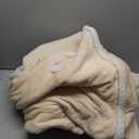 Wearable Heated Blanket with Foot Pocket, Electric Wearable Throw Blanket with Sleeves, Hood, Portable Heated Blanket with 8 Heat Settings, 1-10 Hours Auto Shut-off, Gift for Family, Friends, 50*70" (Beige)