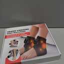 2PCS Cordless Foot Massager for Neuropathy, Foot and Ankle Massager for Pain Relief, 3000mAh Rechargeable Ankle Heating Pad with Massage for Circulation, Gray