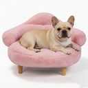 Elevated Dog Couch Bed, Cute Dog Sofa Bed for Small Medium Dogs, Raised Dog Bed