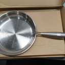 siraat Titanium Frying Pan, Hammered 3-Ply Induction Cookware, 11"