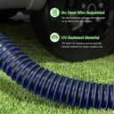 20FT RV Sewer Hose Kit (2x 10FT Sections), with 4 covers, UV-Resistant Heavy Duty Waste Hose for Travel Trailer & Camper