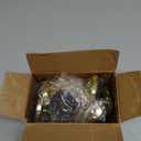 COMNICO 12Pcs Premium Table Number Holders Gold Table Place Card Holders with Weighted Base Stand and Clip Small Tables Card Holder Pictures Photo Holder for Centerpieces, Christmas, Wedding Party