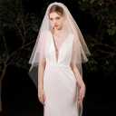 2 tier veils Long veils Wedding Bride Veil Tulle veil Bridal Veils Bachelorette Party Veil for women and bridal