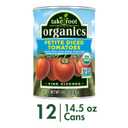 Take Root Organics Petite Diced Organic Canned Tomatoes, 14.5 oz Can (Pack of 12 Cans), BBD: 05/28/27