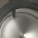 VIVOHOME 8" Cone Top Chimney Cap with Screen, Round Roof Rain Chimney Cover, Galvanized Steel Fireplace Exhaust Cap, Adjustable Roof Cap for Vent