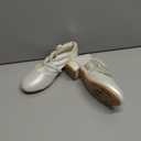 SYUKEKEYA Girls Dress Shoes Mary Jane Flower Girl Low Heels Princess Shoes for Wedding Party 5544 Size 32